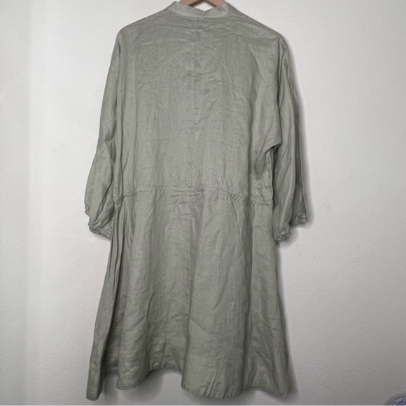 Lauren Ralph Lauren Linen Dress, Ranch Sage, size 8 NWT - Picture 5 of 6